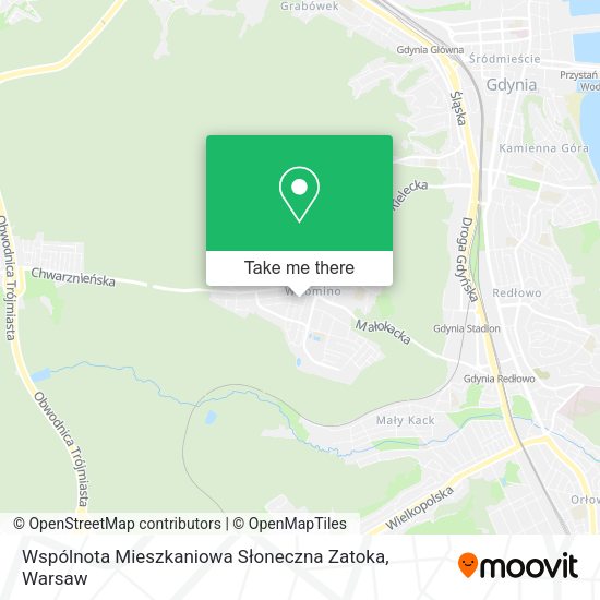 Карта Wspólnota Mieszkaniowa Słoneczna Zatoka