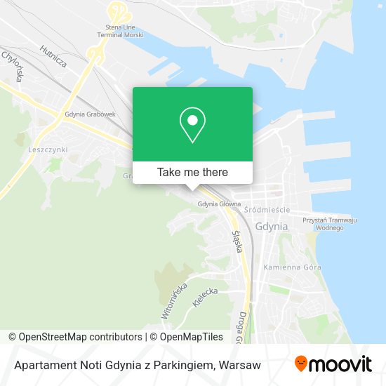 Apartament Noti Gdynia z Parkingiem map