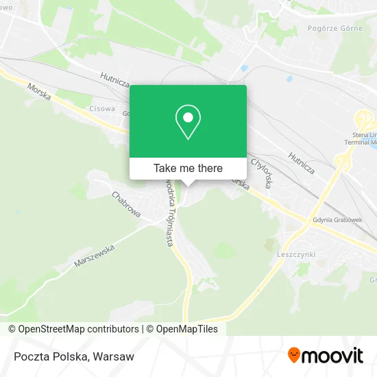 Карта Poczta Polska