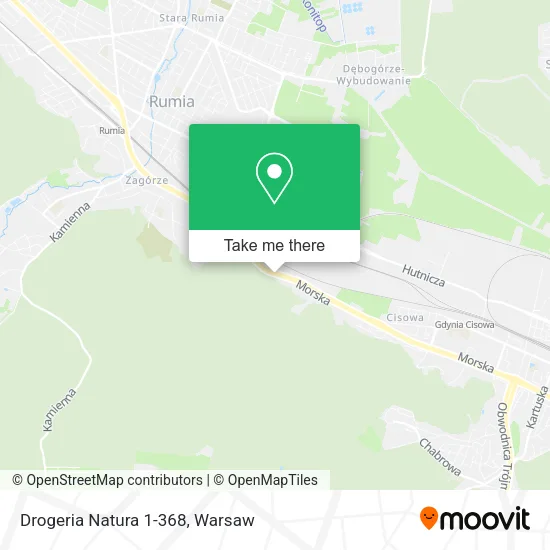 Карта Drogeria Natura 1-368