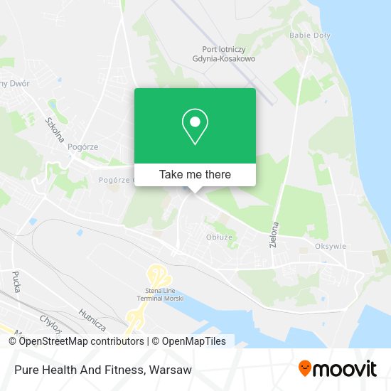 Pure Health And Fitness map