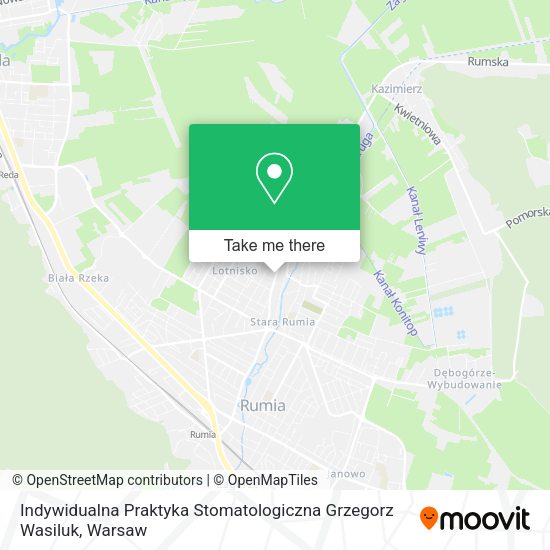 Indywidualna Praktyka Stomatologiczna Grzegorz Wasiluk map