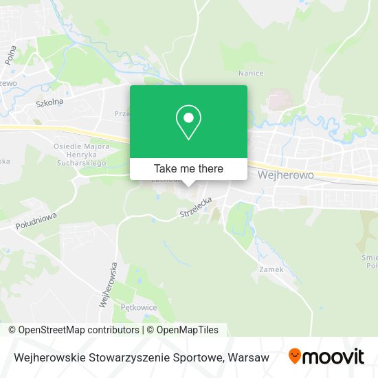 Wejherowskie Stowarzyszenie Sportowe map