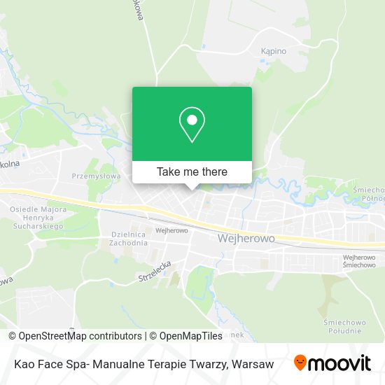 Kao Face Spa- Manualne Terapie Twarzy map