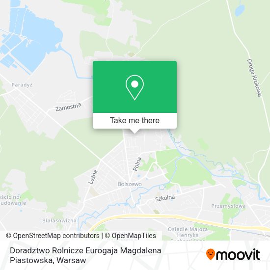 Doradztwo Rolnicze Eurogaja Magdalena Piastowska map