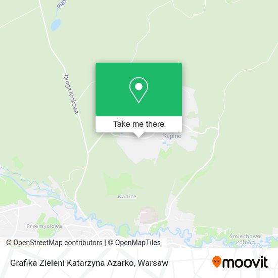 Grafika Zieleni Katarzyna Azarko map