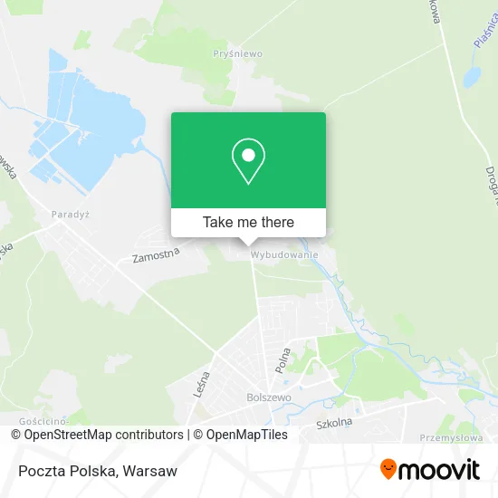 Карта Poczta Polska