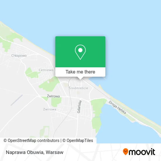 Карта Naprawa Obuwia