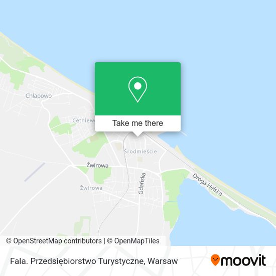 Fala. Przedsiębiorstwo Turystyczne map