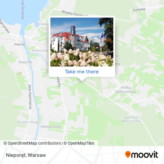 Nieporęt map