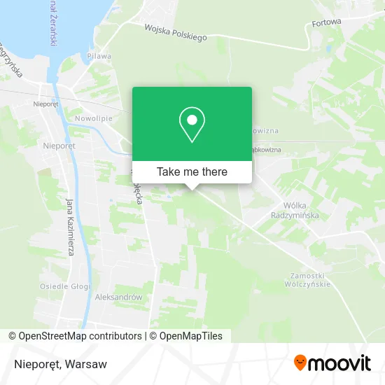 Nieporęt map