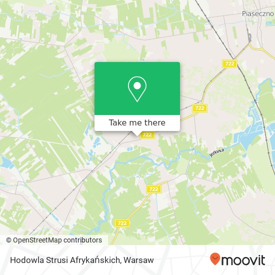 Hodowla Strusi Afrykańskich map