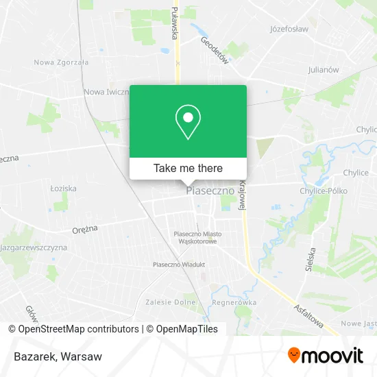 Bazarek map