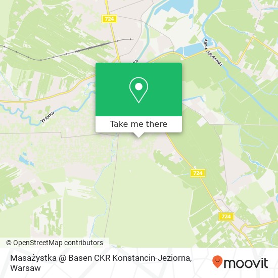 Masażystka @ Basen CKR Konstancin-Jeziorna map