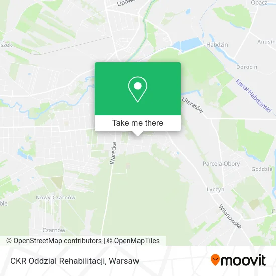Карта CKR Oddzial Rehabilitacji