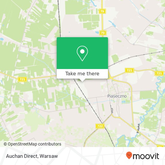 Auchan Direct map