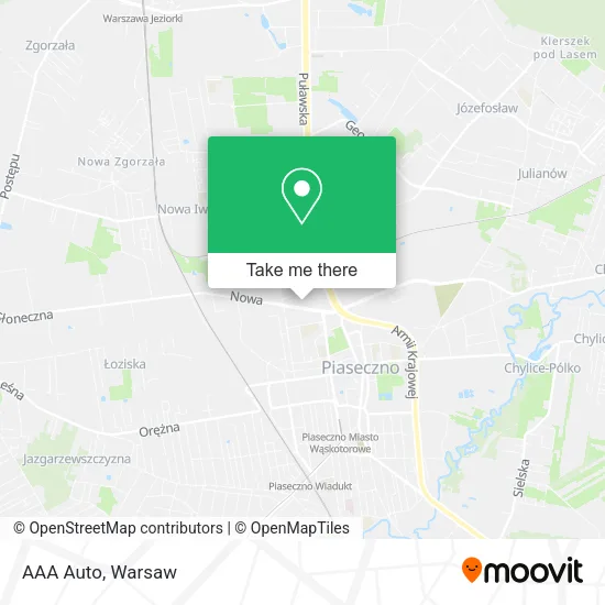 AAA Auto map