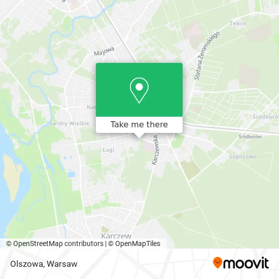 Карта Olszowa