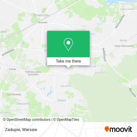 Карта Zadupie