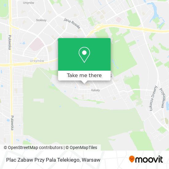 Plac Zabaw Przy Pala Telekiego map