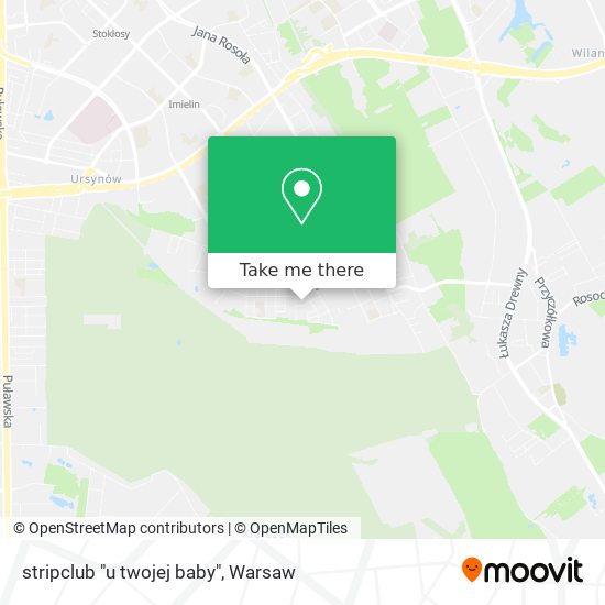 stripclub "u twojej baby" map