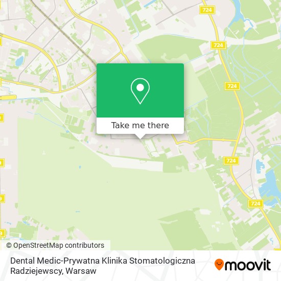 Dental Medic-Prywatna Klinika Stomatologiczna Radziejewscy map