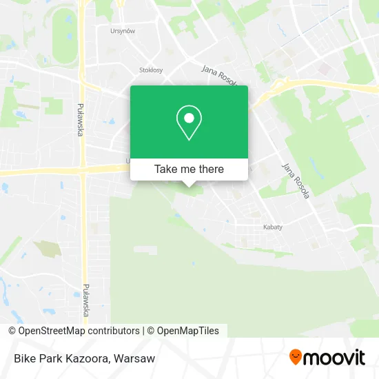 Карта Bike Park Kazoora