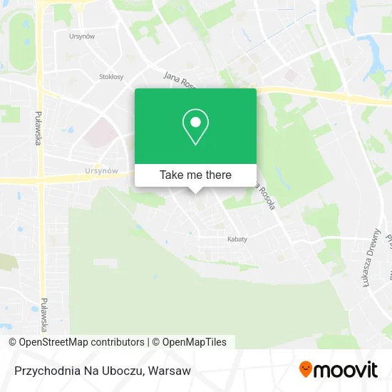 Przychodnia Na Uboczu map