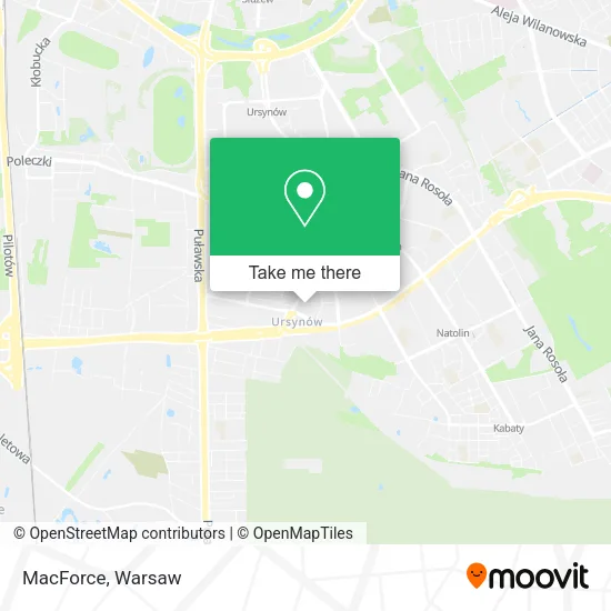 MacForce map