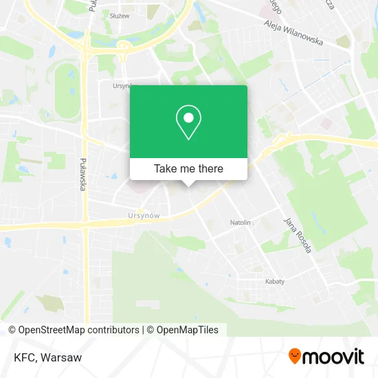 KFC map