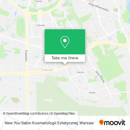 New You Salon Kosmetologii Estetycznej map