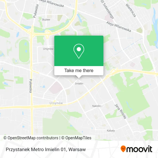 Przystanek Metro Imielin 01 map