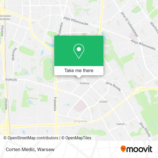 Corten Medic map