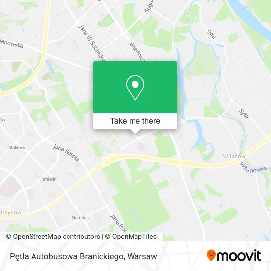 Pętla Autobusowa Branickiego map
