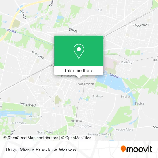 Urząd Miasta Pruszków map