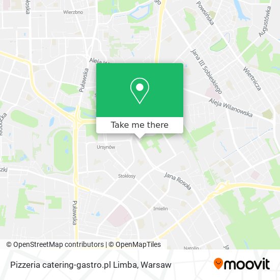 Pizzeria catering-gastro.pl Limba map