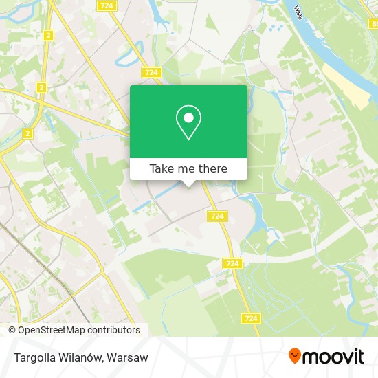 Targolla Wilanów map