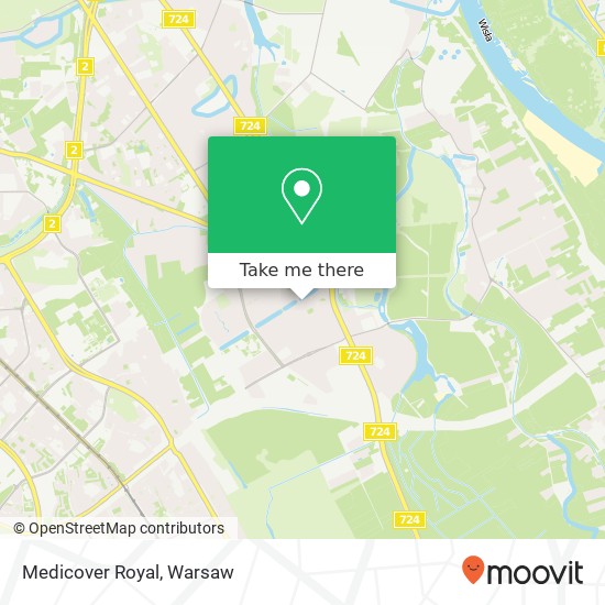 Medicover Royal map