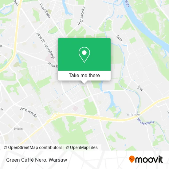 Green Caffè Nero map