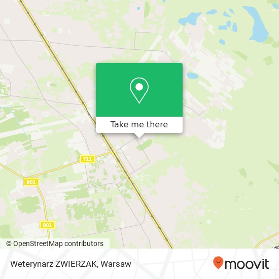 Weterynarz ZWIERZAK map