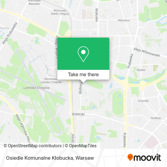 Osiedle Komunalne Kłobucka map