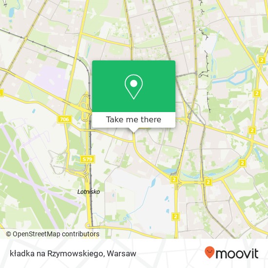 kładka na Rzymowskiego map