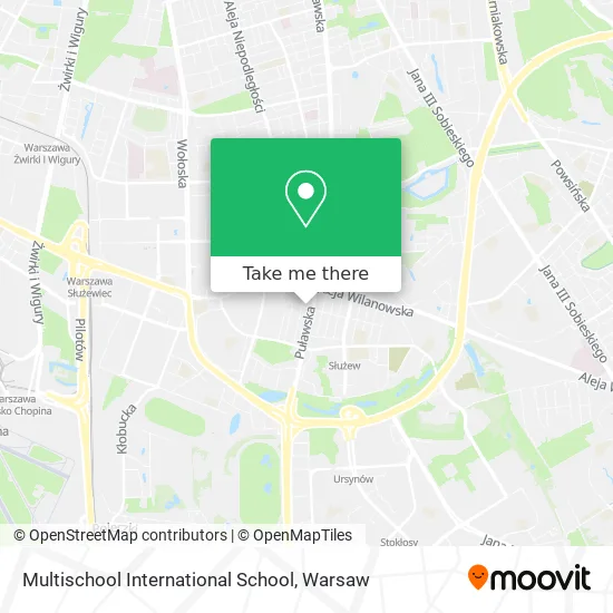 Карта Multischool International School