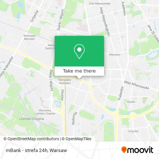 Карта mBank - strefa 24h