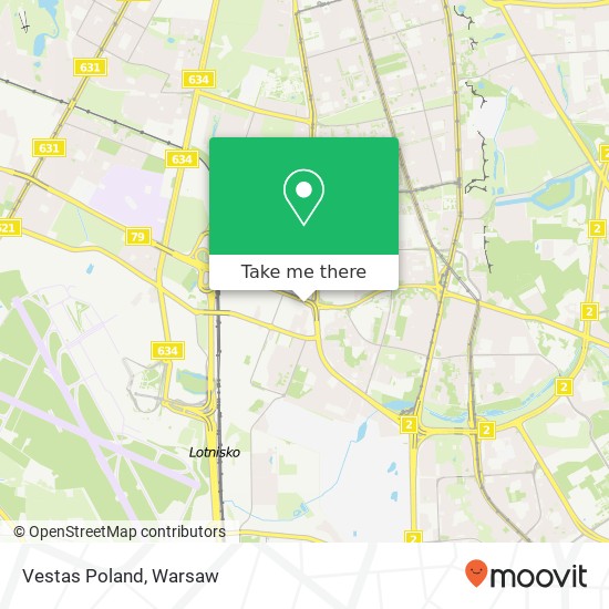 Vestas Poland map