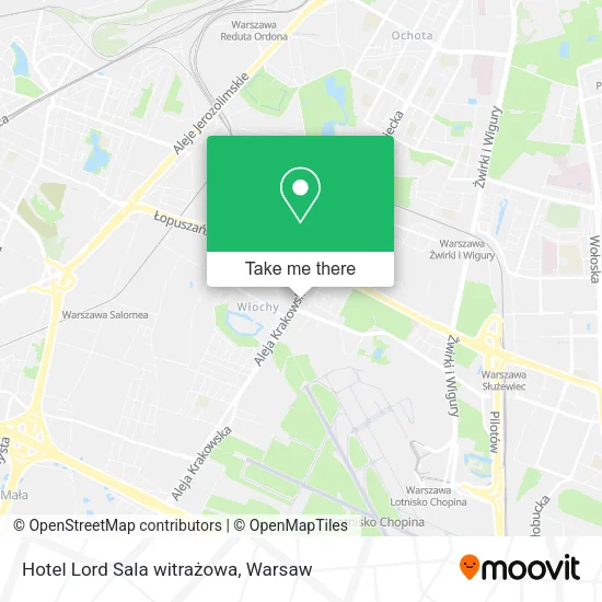 Hotel Lord Sala witrażowa map