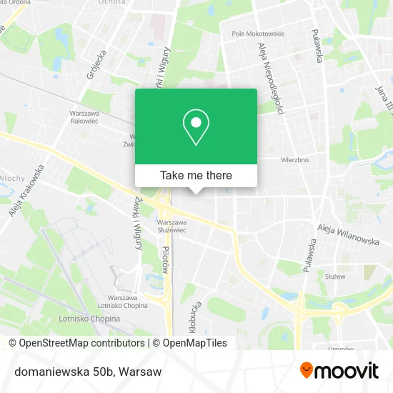 domaniewska 50b map
