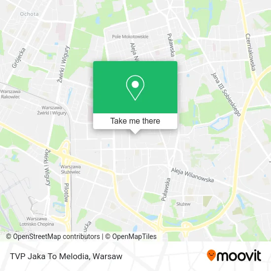 TVP Jaka To Melodia map