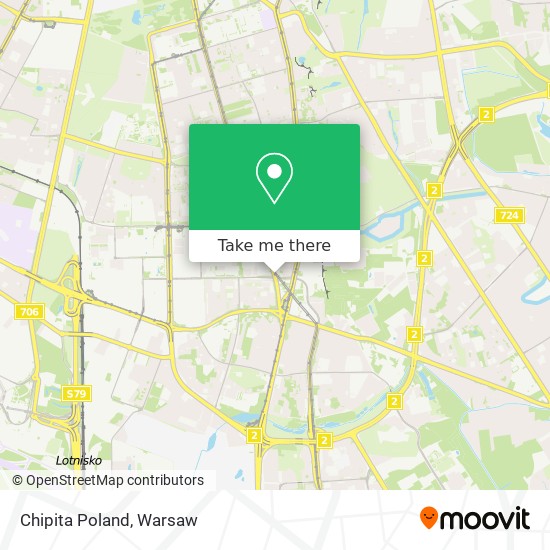 Chipita Poland map