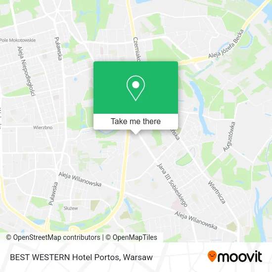 BEST WESTERN Hotel Portos map